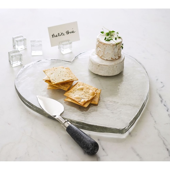 New Pottery Barn Black Marble Cheese Knives, Set of 4, Charcuterie Board Knife - Picture 2 of 2
